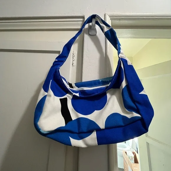 Marimekko blue poppies shoulder bag NWT - Picture 15 of 16